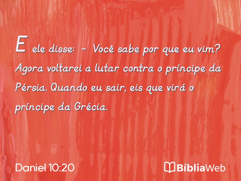Daniel 10:20 em imagem para compartilhar