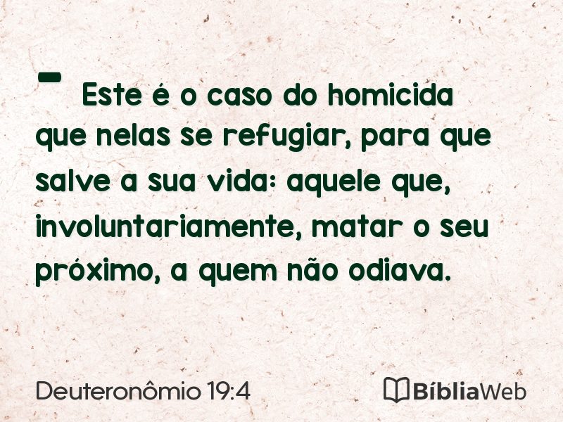 Deuteronômio 19:4 em imagem para compartilhar