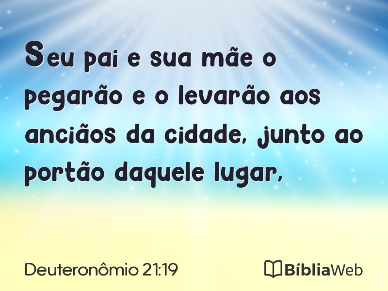 Deuteronômio 21:19 em imagem para compartilhar