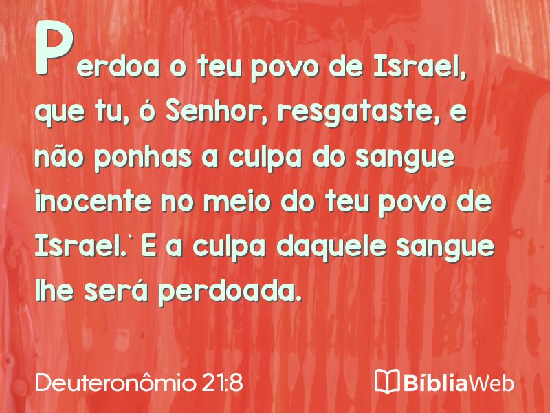 Deuteronômio 21:8 em imagem para compartilhar