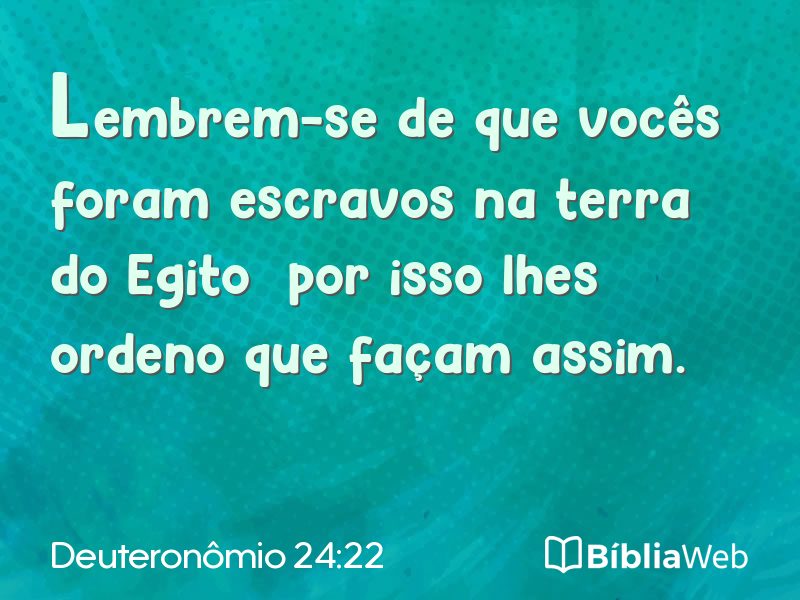 Deuteronômio 24:22 em imagem para compartilhar
