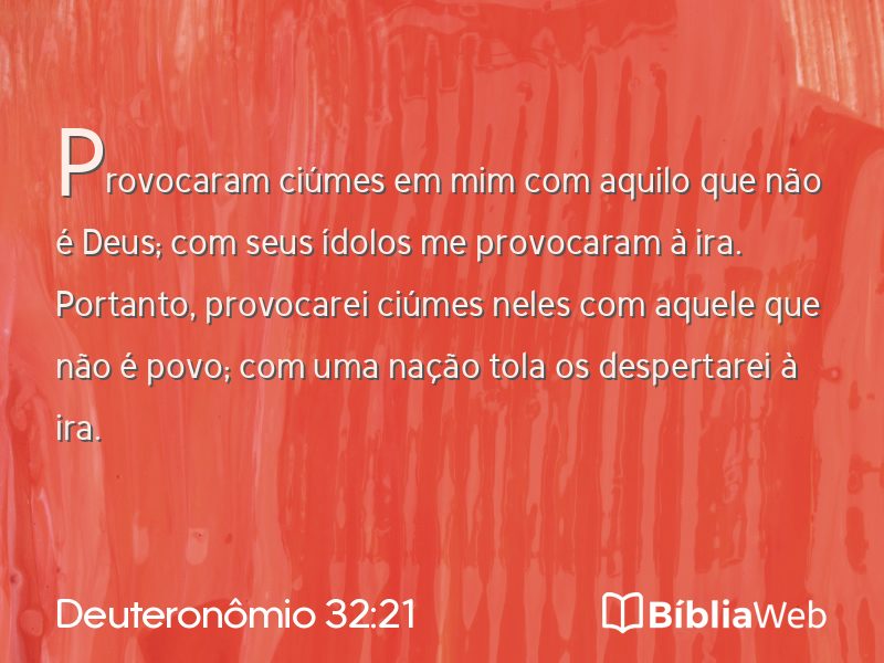 Deuteronômio 32:21 em imagem para compartilhar