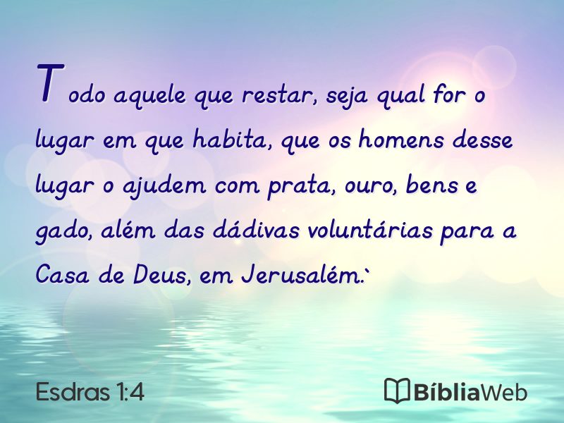 Esdras 1:4 em imagem para compartilhar