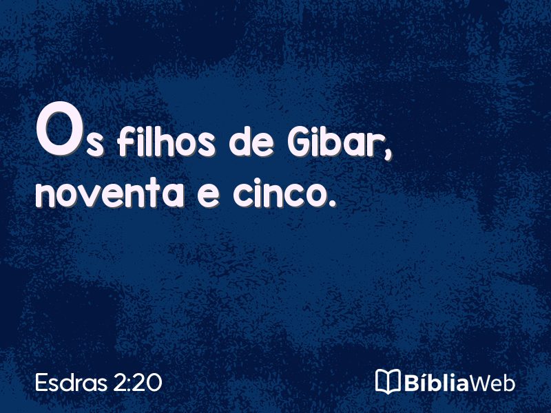 Esdras 2:20 em imagem para compartilhar