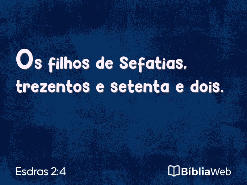 Esdras 2:4 em imagem para compartilhar