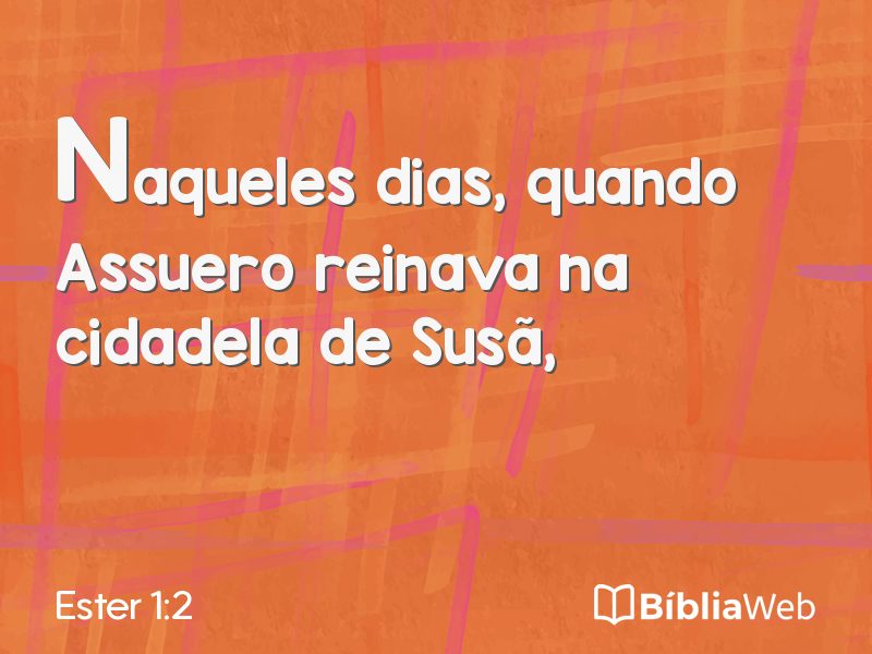 Ester 1:2 em imagem para compartilhar
