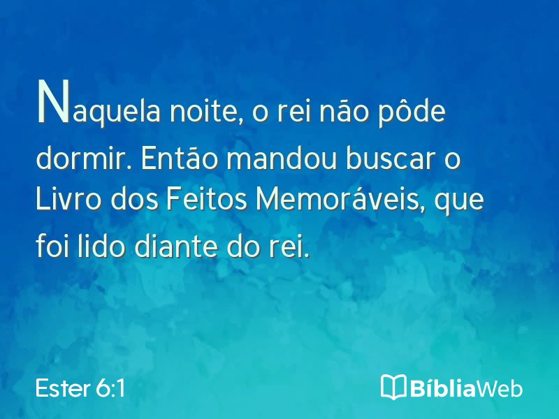 Ester 6:1 em imagem para compartilhar