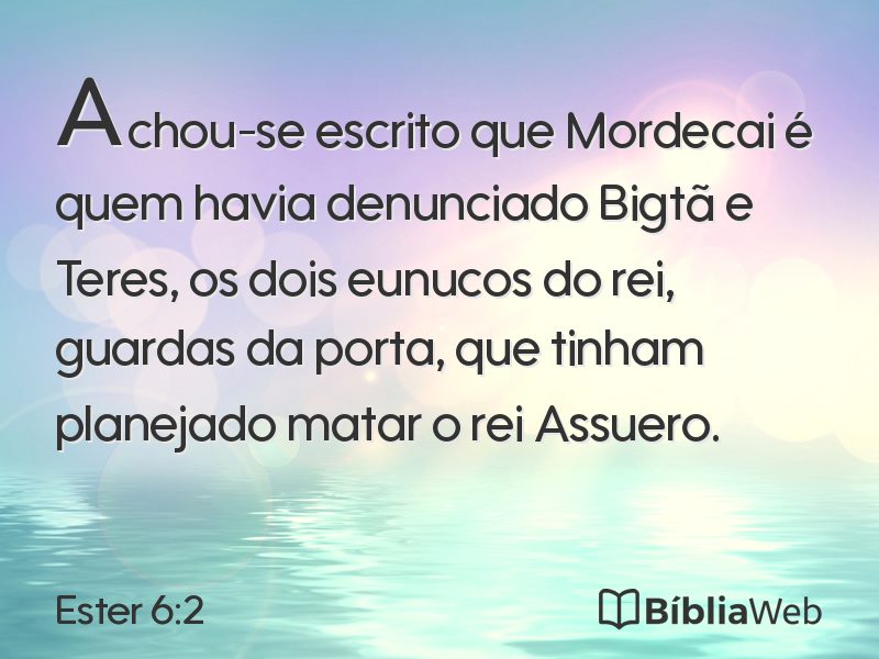Ester 6:2 em imagem para compartilhar