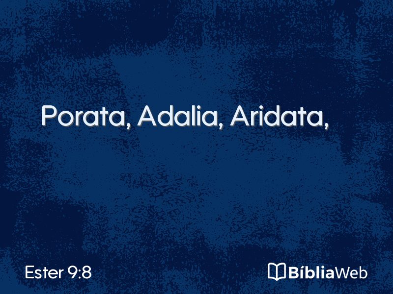 Ester 9:8 em imagem para compartilhar