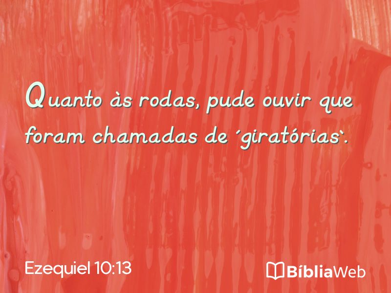 Ezequiel 10:13 em imagem para compartilhar