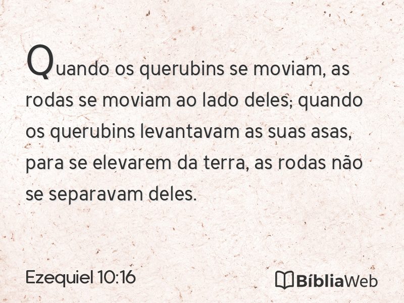Ezequiel 10:16 em imagem para compartilhar