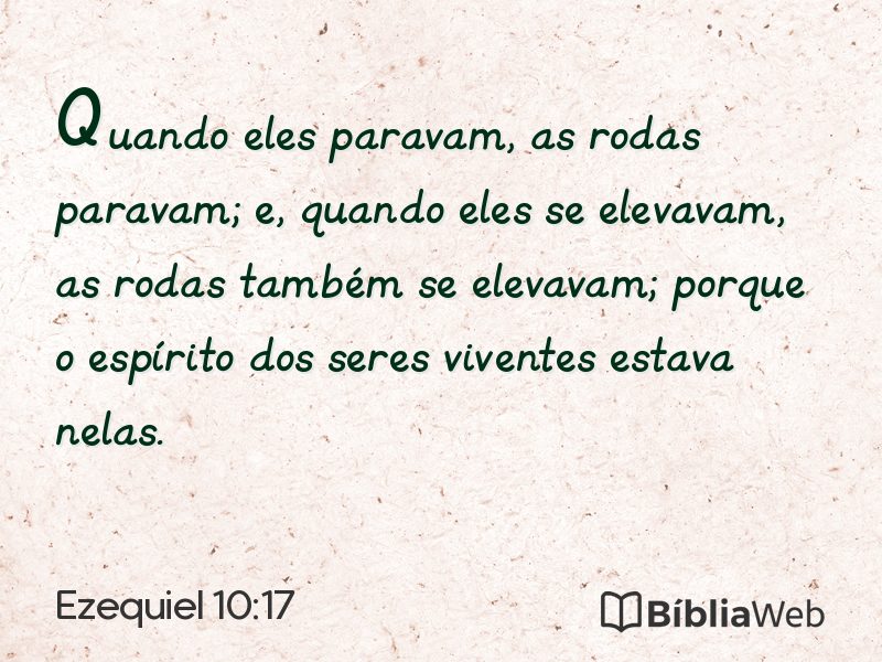 Ezequiel 10:17 em imagem para compartilhar