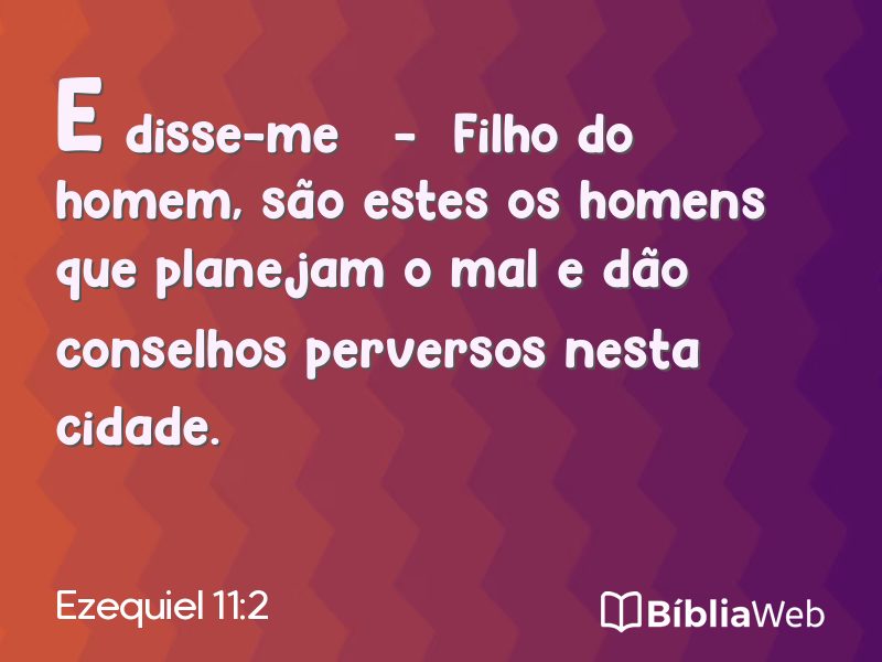 Ezequiel 11:2 em imagem para compartilhar