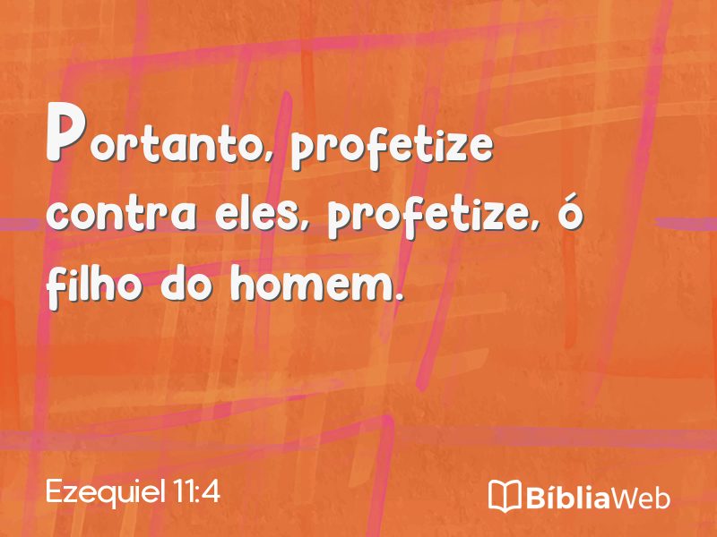 Ezequiel 11:4 em imagem para compartilhar