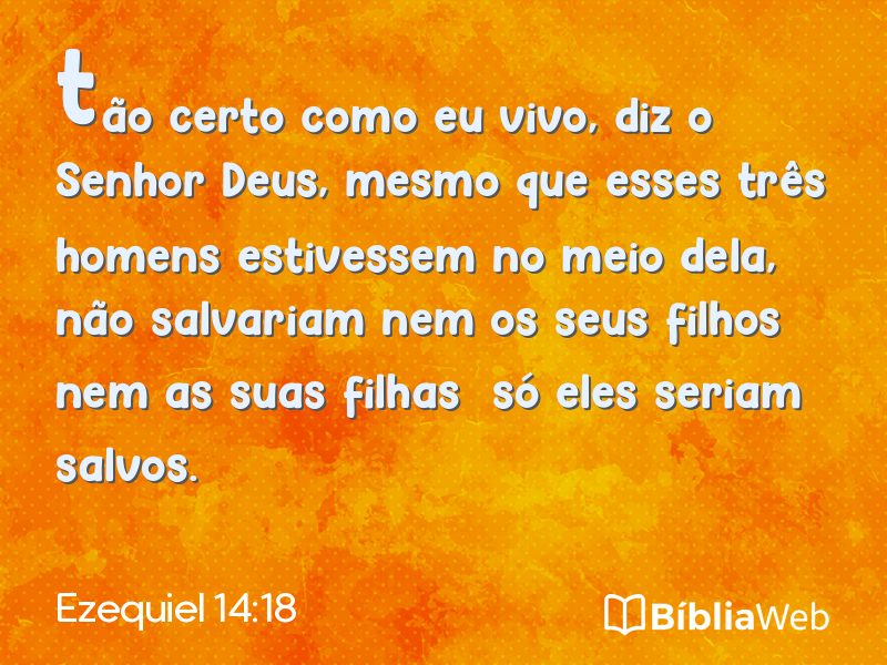 Ezequiel 14:18 em imagem para compartilhar