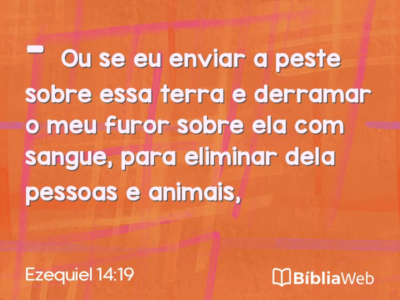 Ezequiel 14:19 em imagem para compartilhar