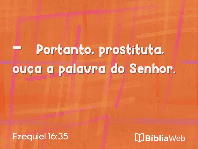 Ezequiel 16:35 em imagem para compartilhar