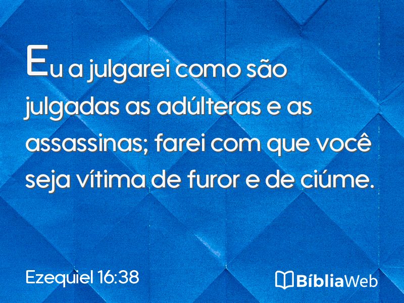 Ezequiel 16:38 em imagem para compartilhar