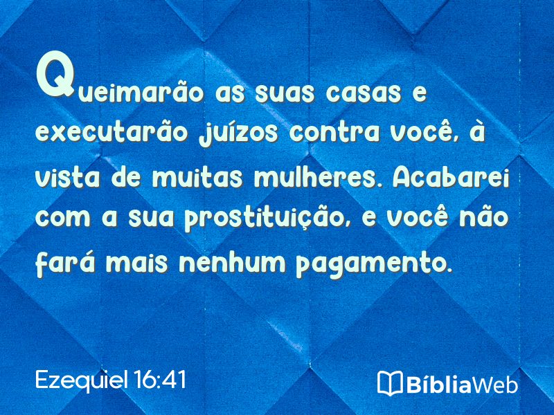 Ezequiel 16:41 em imagem para compartilhar