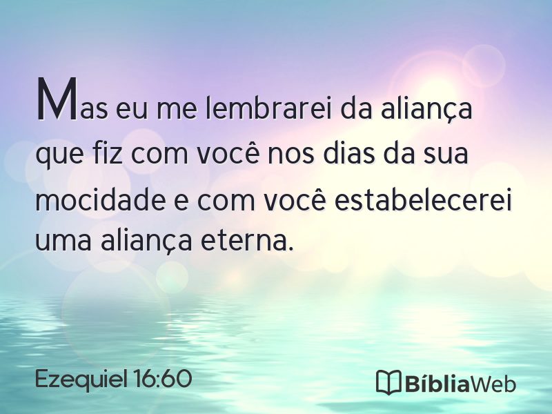 Ezequiel 16:60 em imagem para compartilhar