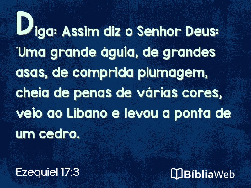 Ezequiel 17:3 em imagem para compartilhar