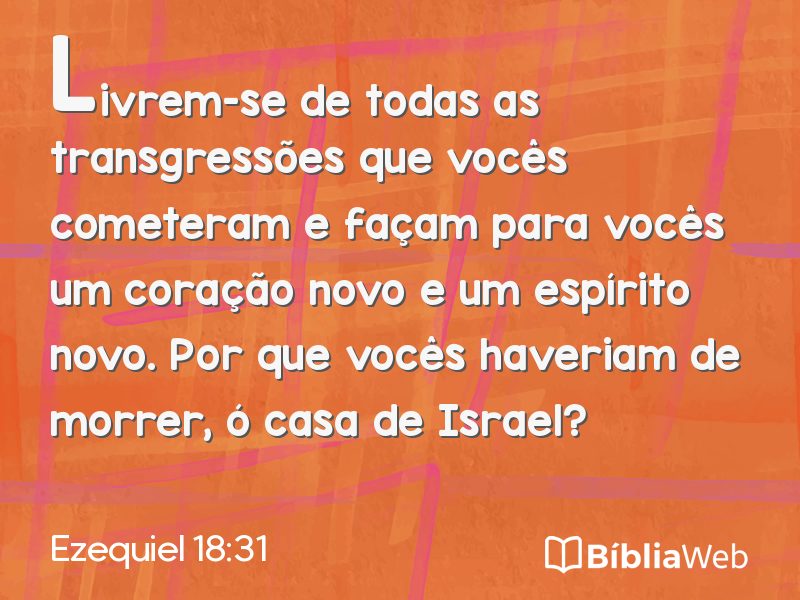 Ezequiel 18:31 em imagem para compartilhar