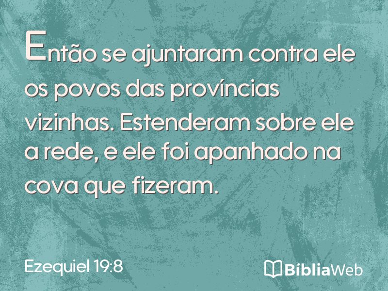 Ezequiel 19:8 em imagem para compartilhar