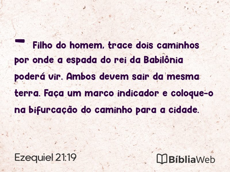 Ezequiel 21:19 em imagem para compartilhar