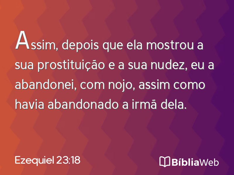 Ezequiel 23:18 em imagem para compartilhar