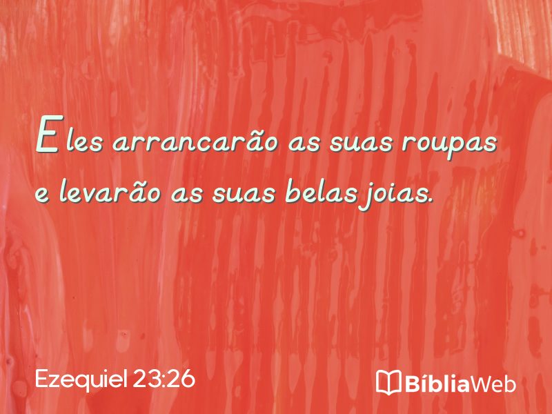 Ezequiel 23:26 em imagem para compartilhar