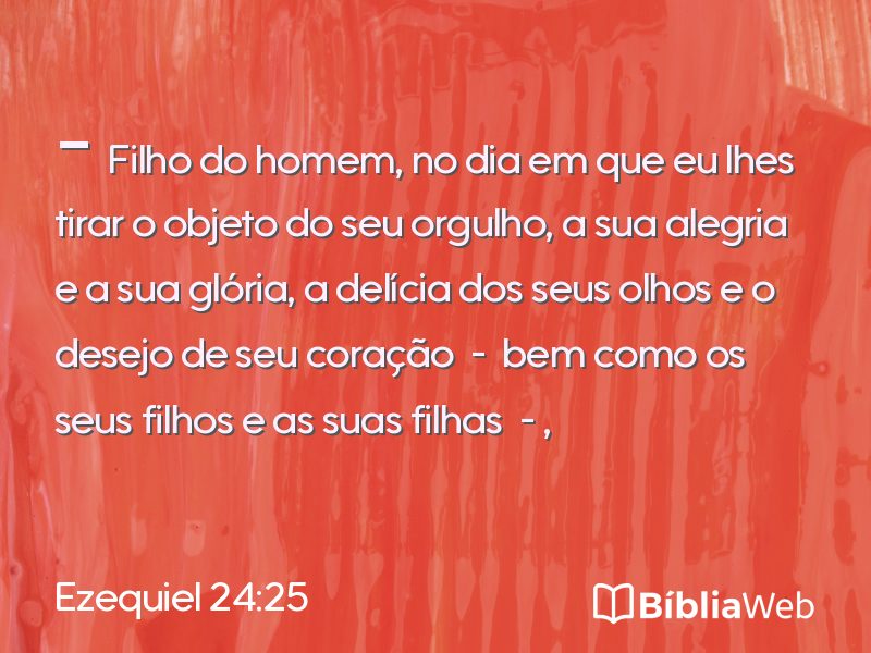 Ezequiel 24:25 em imagem para compartilhar