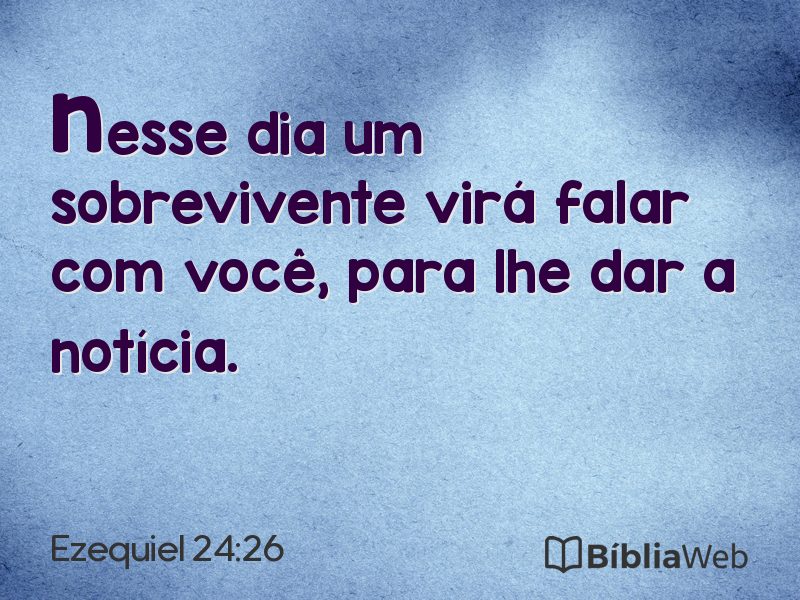 Ezequiel 24:26 em imagem para compartilhar