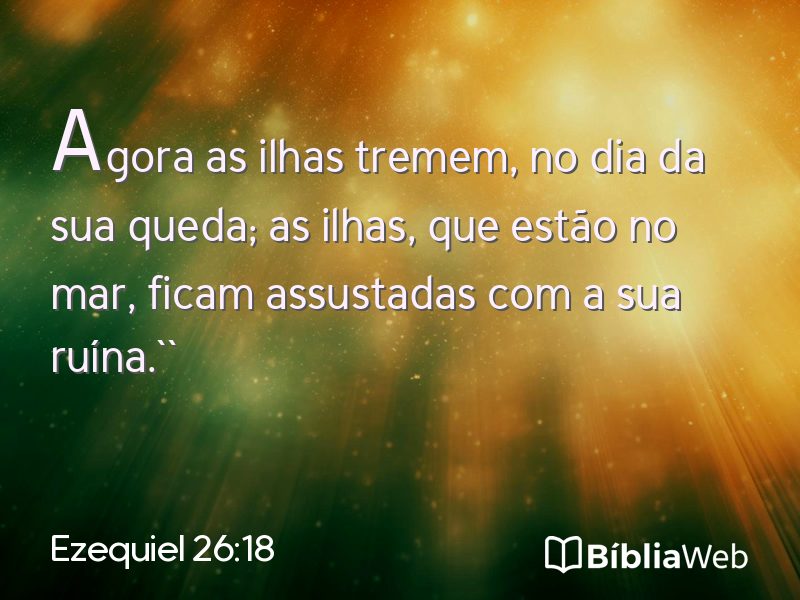Ezequiel 26:18 em imagem para compartilhar