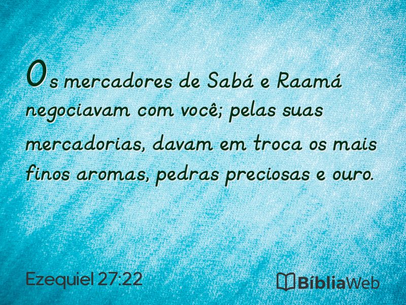 Ezequiel 27:22 em imagem para compartilhar