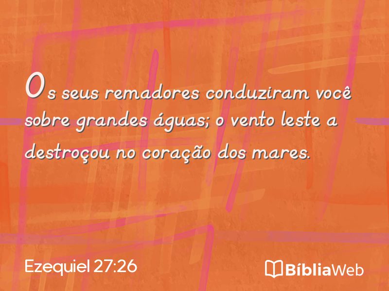 Ezequiel 27:26 em imagem para compartilhar