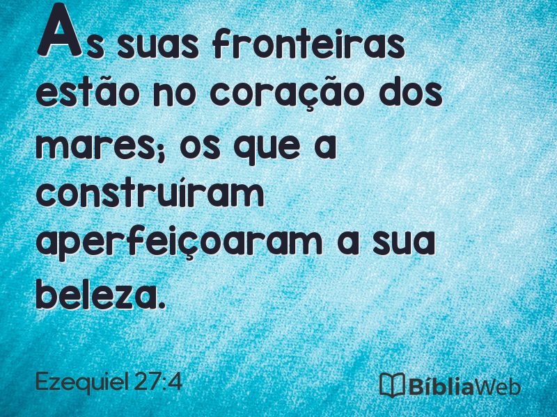 Ezequiel 27:4 em imagem para compartilhar
