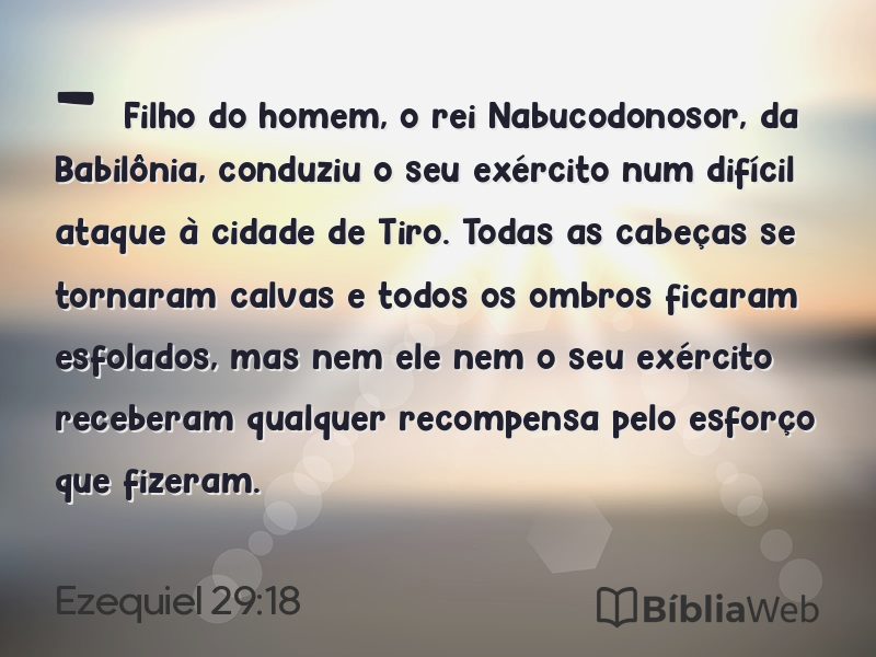 Ezequiel 29:18 em imagem para compartilhar