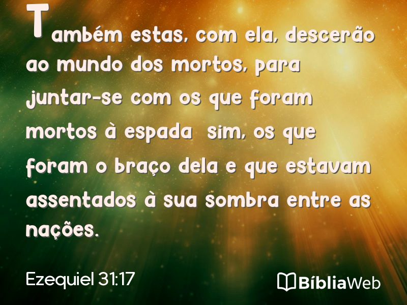 Ezequiel 31:17 em imagem para compartilhar