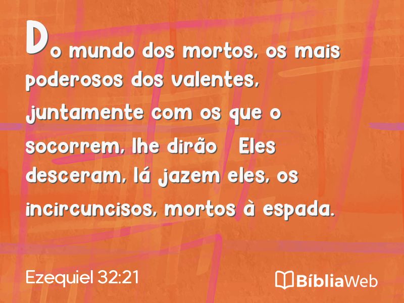 Ezequiel 32:21 em imagem para compartilhar