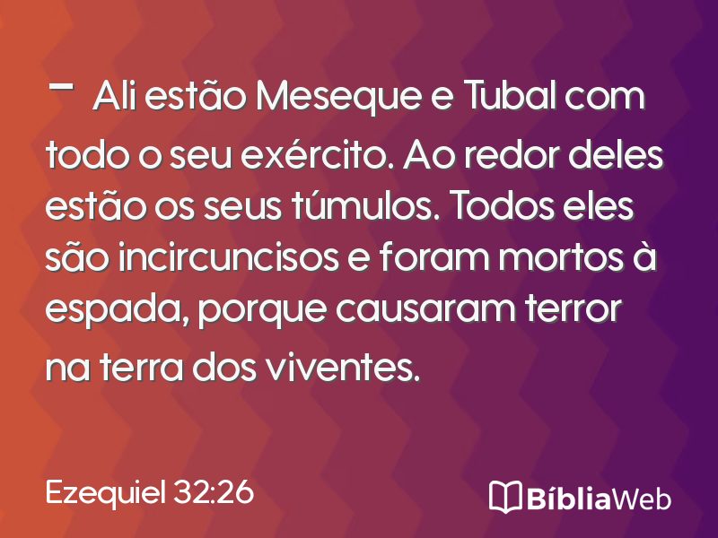 Ezequiel 32:26 em imagem para compartilhar