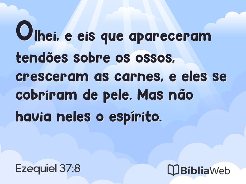 Ezequiel 37:8 em imagem para compartilhar