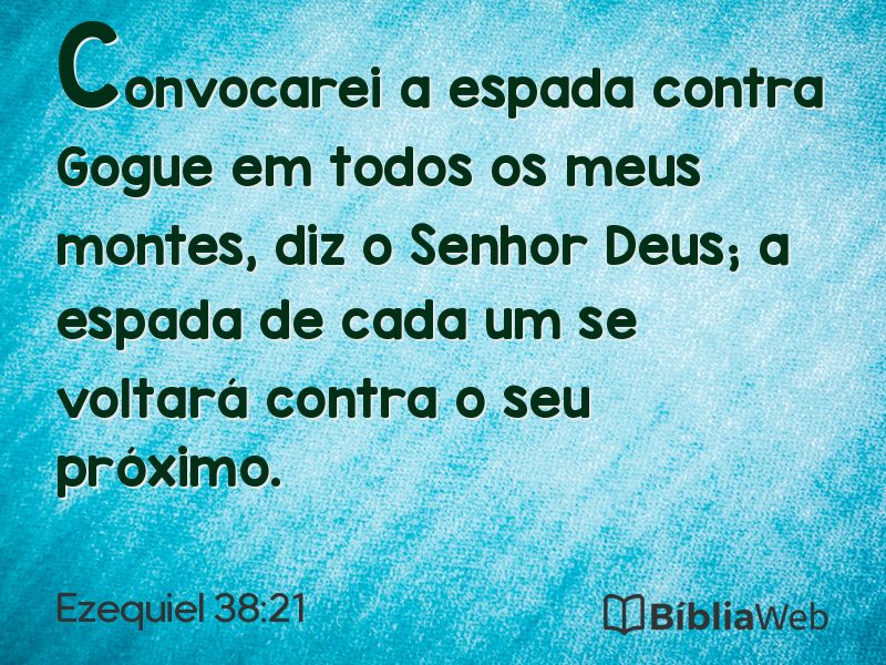 Ezequiel 38:21 em imagem para compartilhar