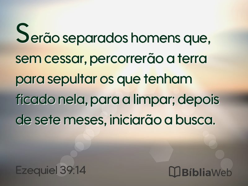 Ezequiel 39:14 em imagem para compartilhar
