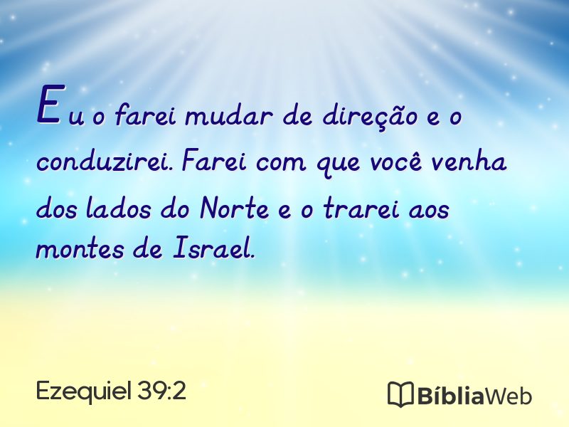 Ezequiel 39:2 em imagem para compartilhar