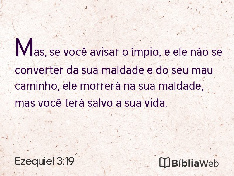 Ezequiel 3:19 em imagem para compartilhar