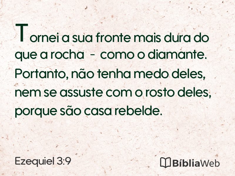 Ezequiel 3:9 em imagem para compartilhar