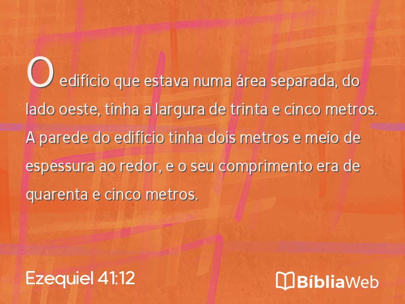 Ezequiel 41:12 em imagem para compartilhar