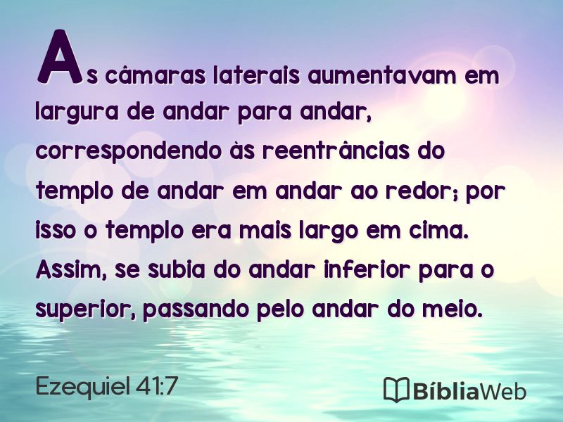 Ezequiel 41:7 em imagem para compartilhar