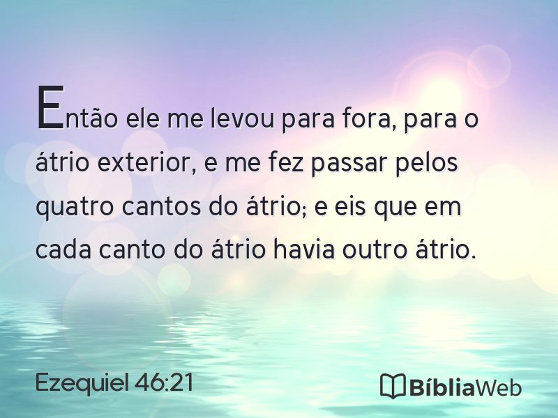 Ezequiel 46:21 em imagem para compartilhar