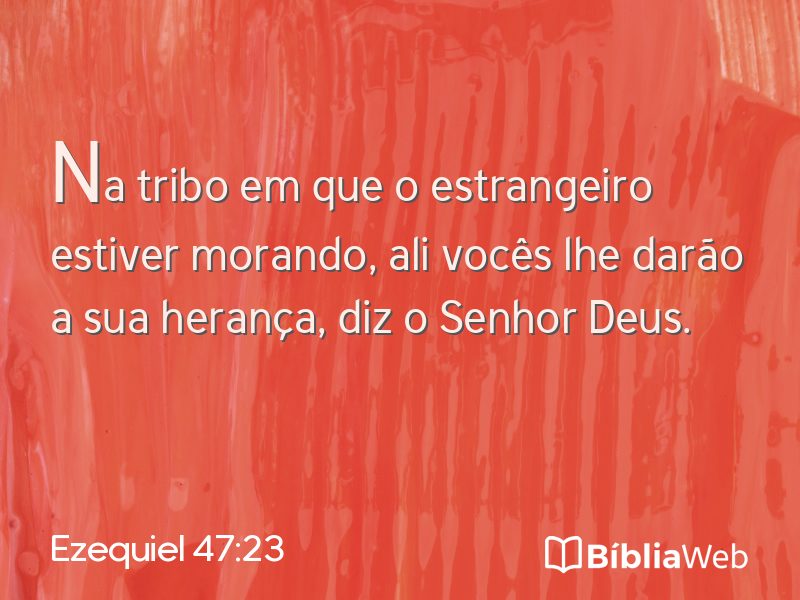 Ezequiel 47:23 em imagem para compartilhar